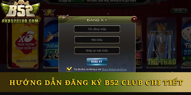 Các bước đăng ký tài khoản